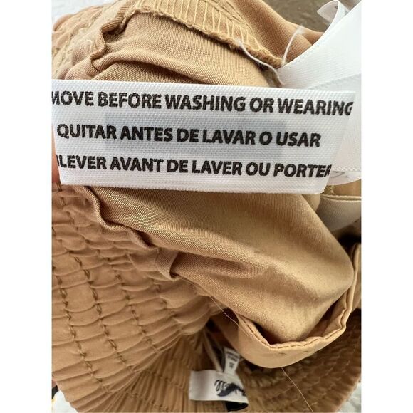 Madewell Carley Wide-Leg Pant - Desert Dune Tan - Size XS - NWT - Picture 11 of 11